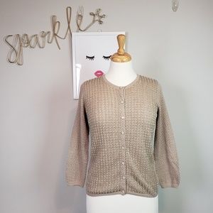 NWT Anthro Yoana Baraschi Embellished Cardigan